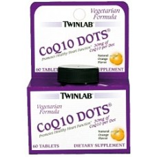 CoQ10 Dots 30 mg 60 таб. Twinlab